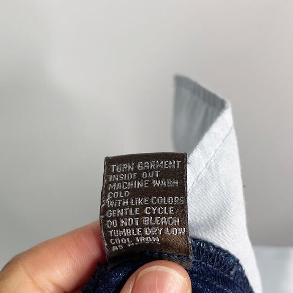 J McLaughlin Womens Size 8 Dark Wash Lexi Skinny Jenas Denim Cotton Stretch - Picture 9 of 11